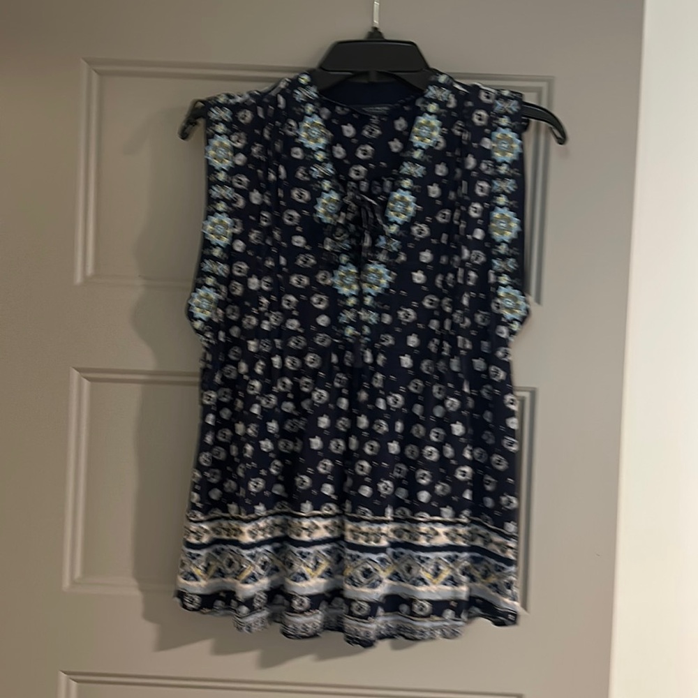 Lucky pleated top